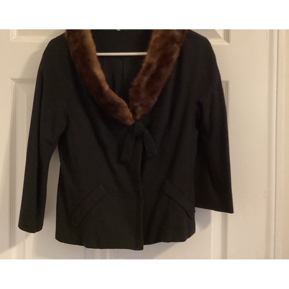 Blazer with faux fur. Nice with Jeans
